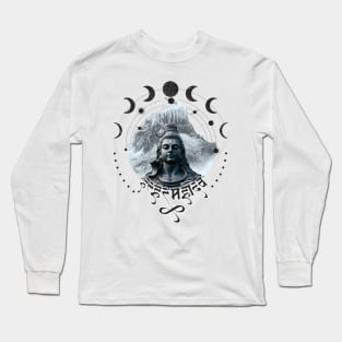 Har Har Mahadev - Sanatan Dharma Yoga Men T-shirt Long Sleeve T-Shirt